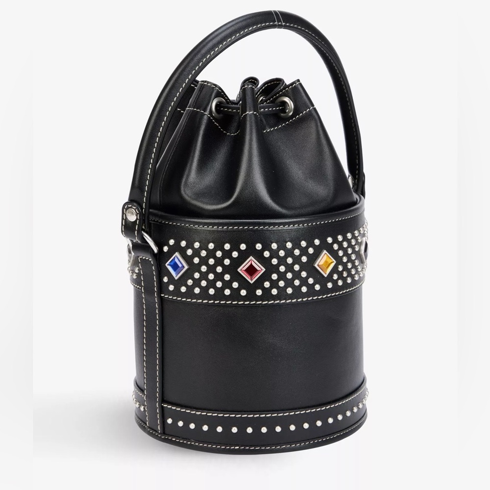 Saint Laurent Bahia Small Bucket Bag black - Picture 3 of 12